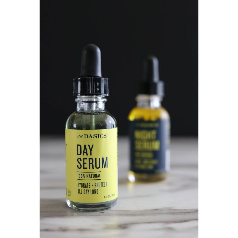 S.W. Basics Hydrate & Protect Natural Day Serum - 1 fl oz