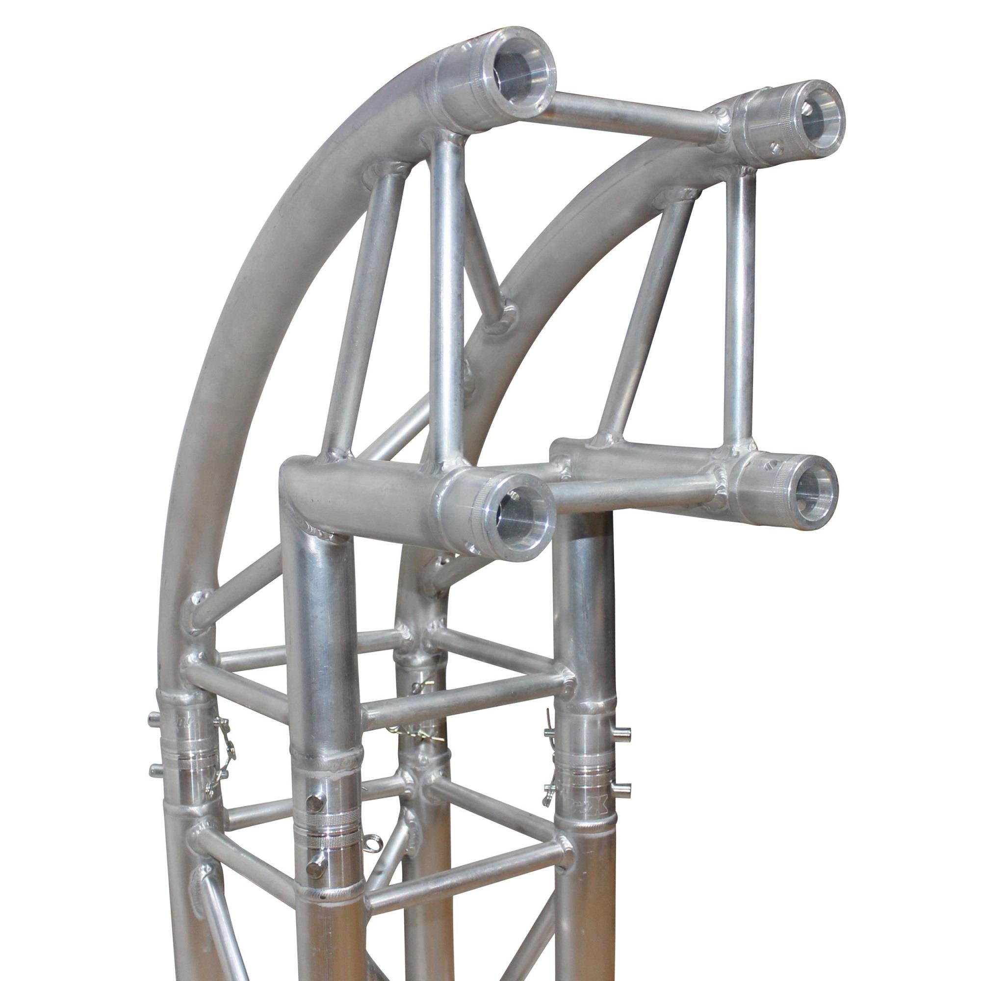 Square Truss Corner 2 Way 90 Degree Round