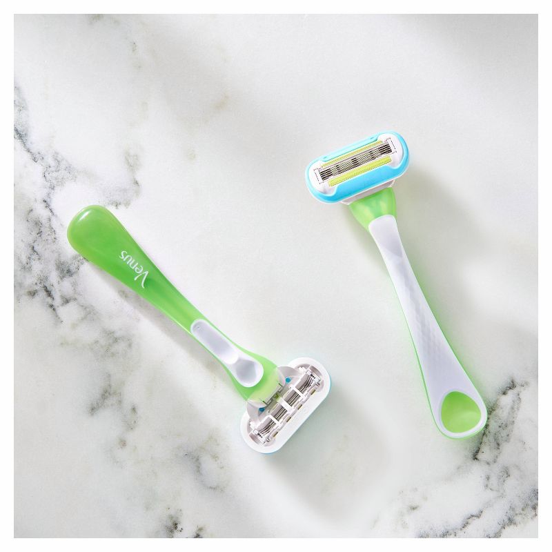 Venus Extra Smooth Green Disposable Women's Razors - 2ct