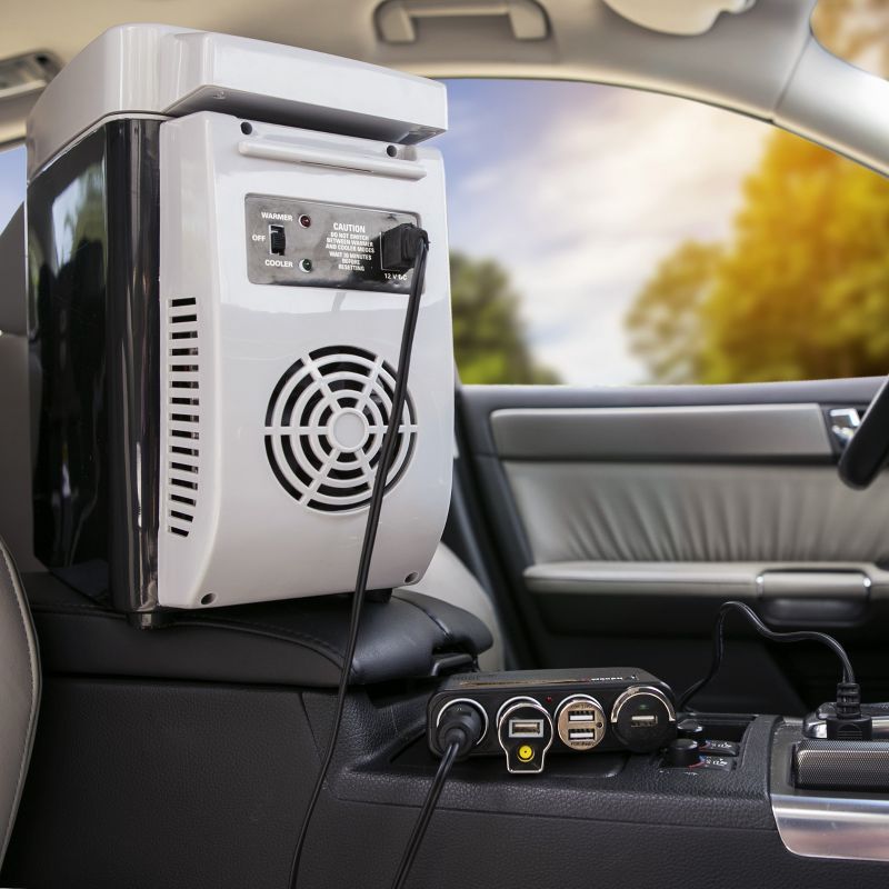 Wagan 4 Way Socket Black