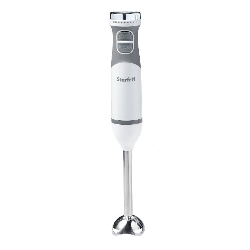 Starfrit 10-Speed 4-in-1 Hand Blender - White