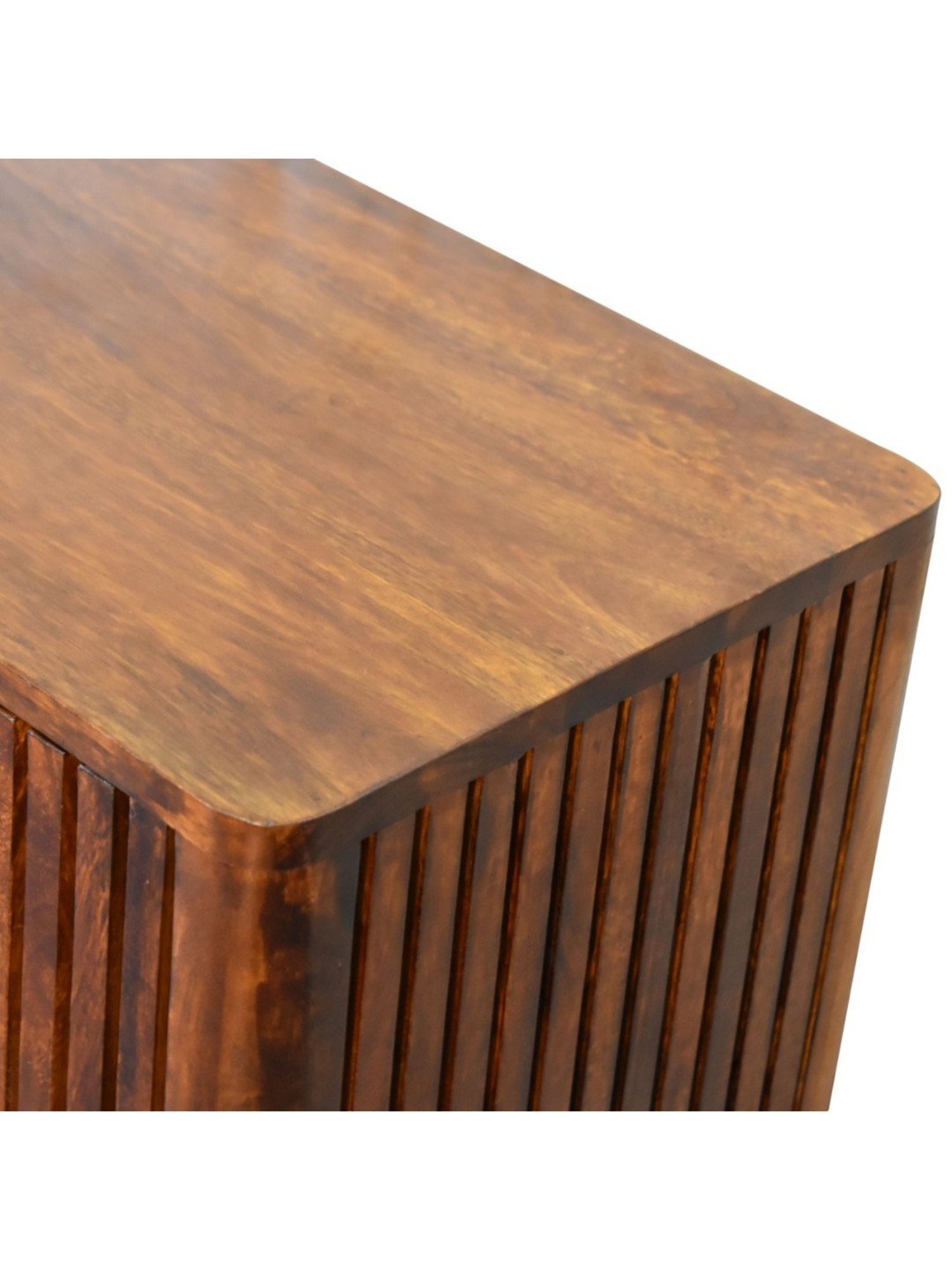 Artisan Furniture Reeve Brown Wood Cabinet