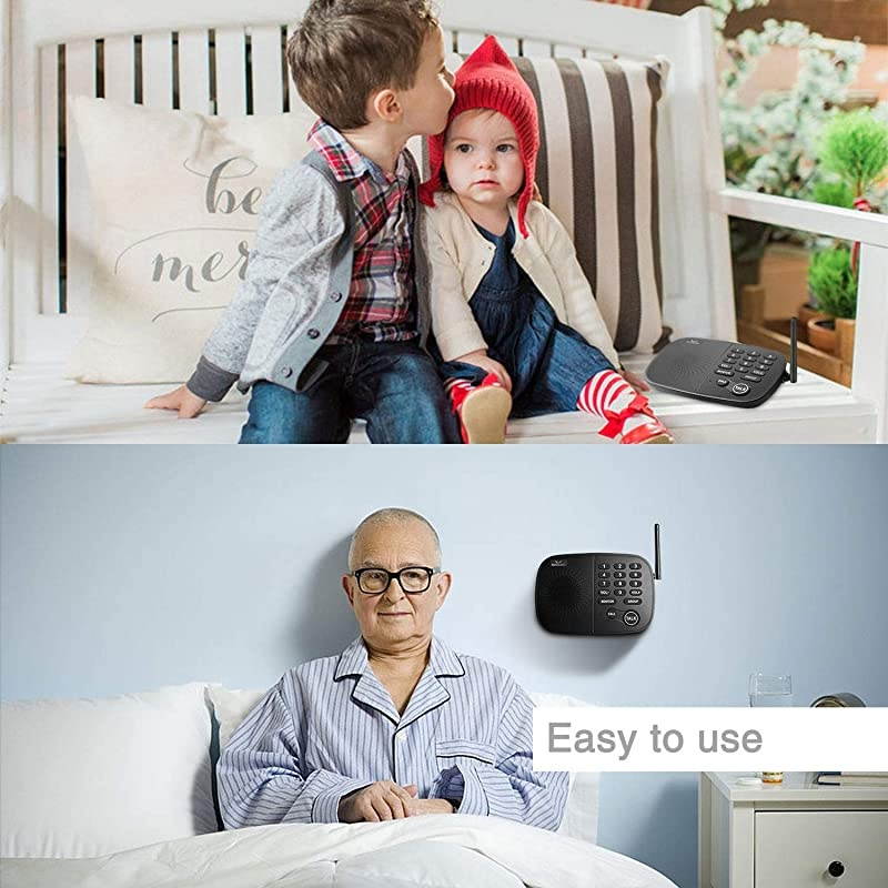 1/2 Mile Range 10-Channel Intercom System for Home or Office, Plug-and-Play Intercom, Easy to Use with Clear Sound, Without Yelling [2020 New Version]