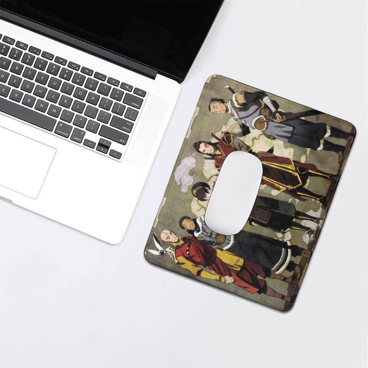 Avatar The Last Airbender Mouse Pad Ergonomic Mousepad Non-Slip Rubber Base Mouse Pads for Computers Laptop Office Desk Accessories Mouse Pad 8.3 X 10.3 in