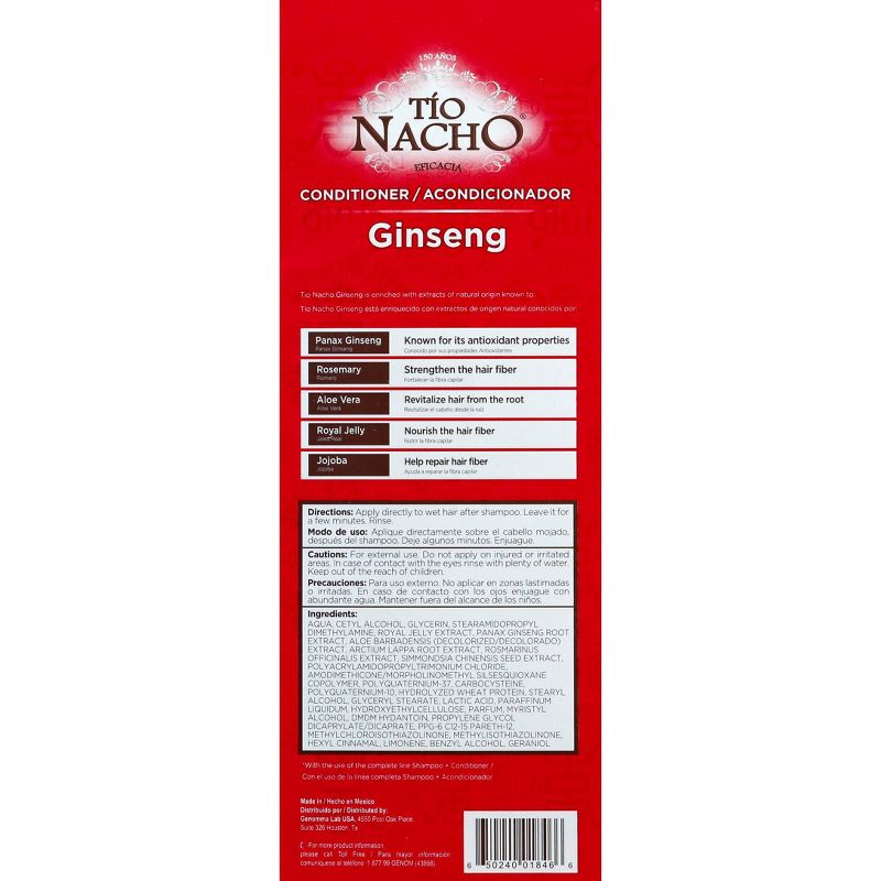 Tio Nacho Ginseng Conditioner - 14 fl oz
