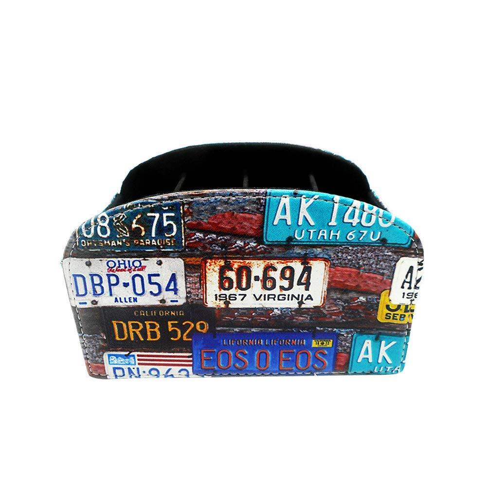 Fosinz Remote Control Holder Organizer Leather Control Storage TV Remote Control Organizer with 4 Spacious Compartments (Brand)