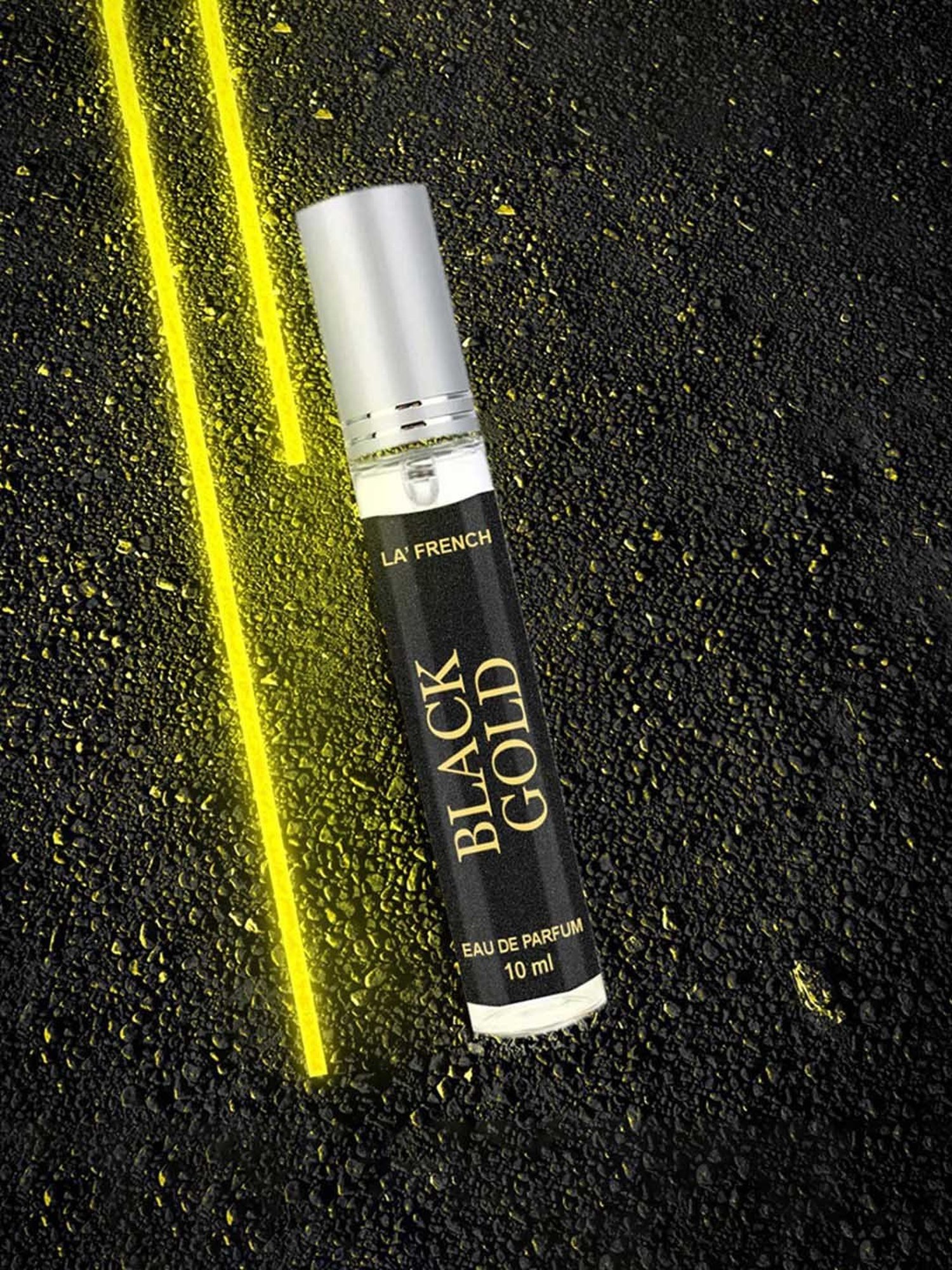 La'french Black Gold Eau de Parfum for Men - 10 ml
