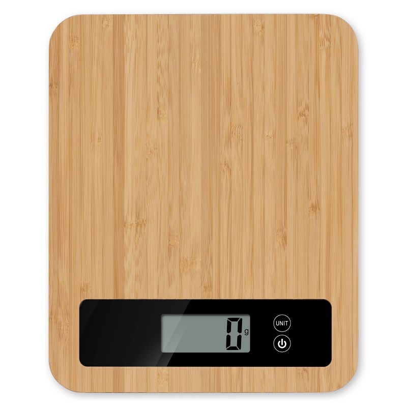 American Weigh Scales  Trident 11lbs  Bamboo Digital Kitchen Scale