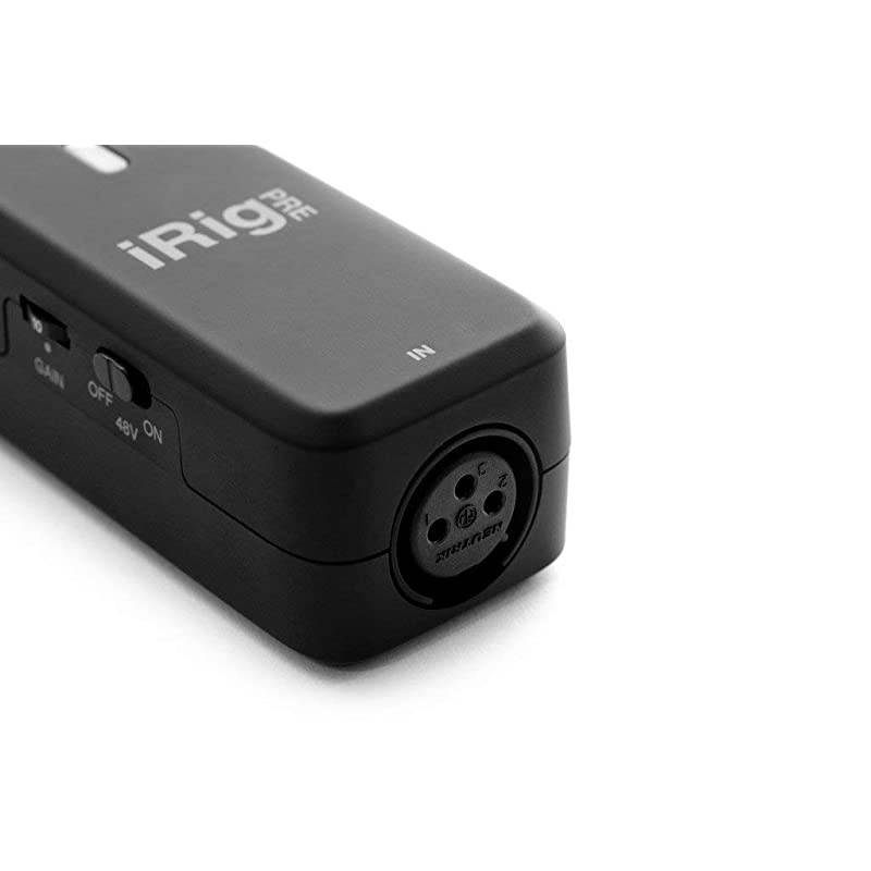 iRig Pre HD Digital Microphone Interface For iPhone iPad And MacPC