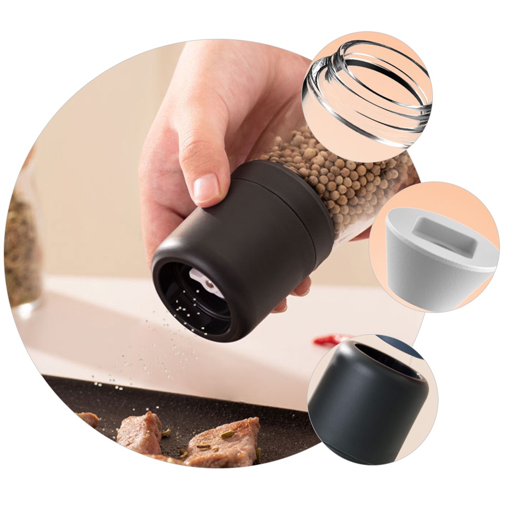 Manual Operation Pepper Grinder Home Kitchen Pepper Mill Grinding Bottle