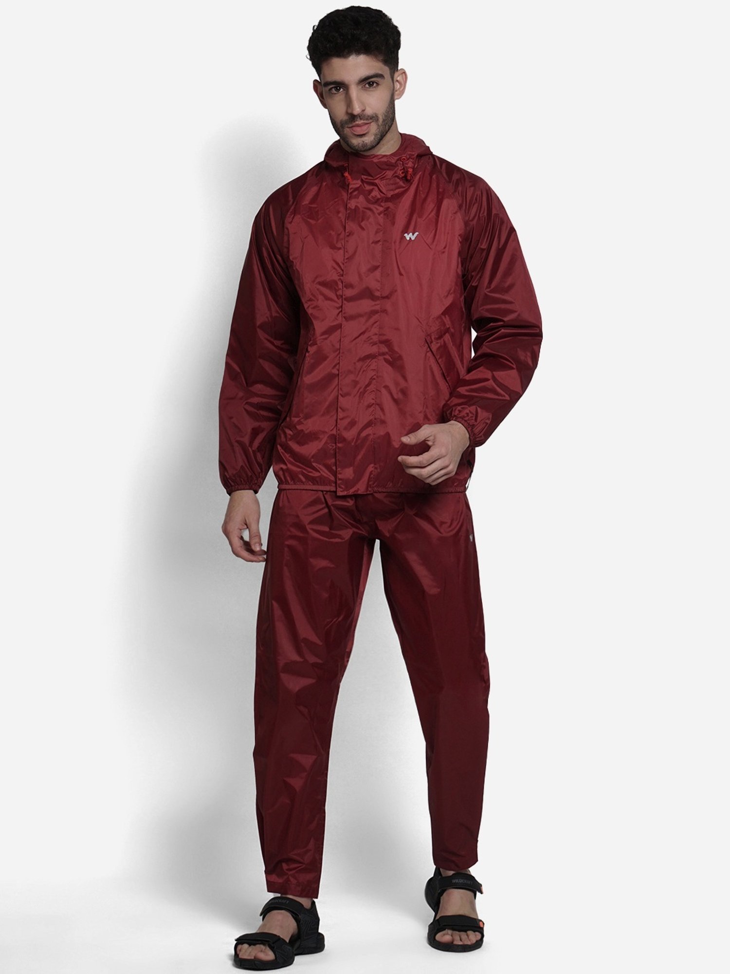 Wildcraft Beige Regular Fit Raincoat Set