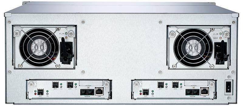 RAID Machine D6424RM 24-bay 12G SAS Rackmount RAID Enclosure, Dual Controller / High Availability