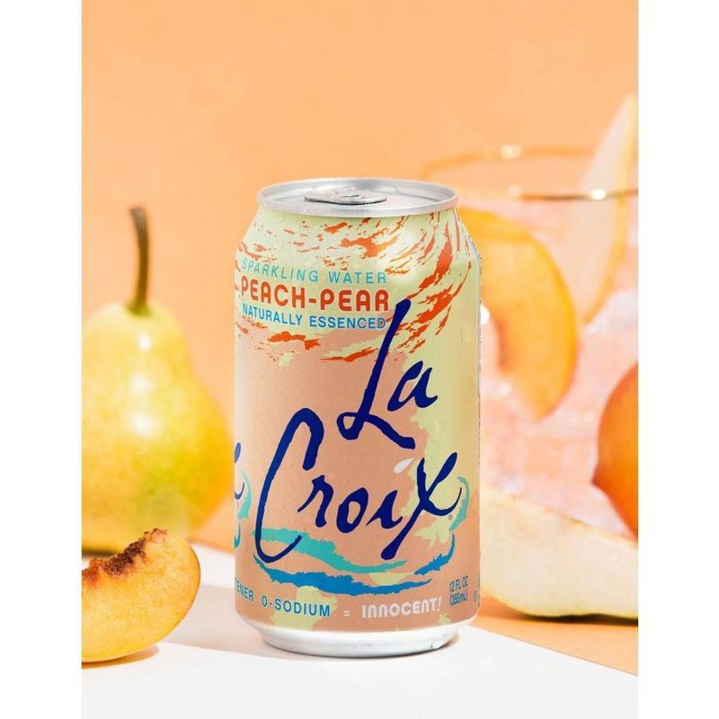 LaCroix Peach-Pear Sparkling Water - 8pk/12 fl oz Cans