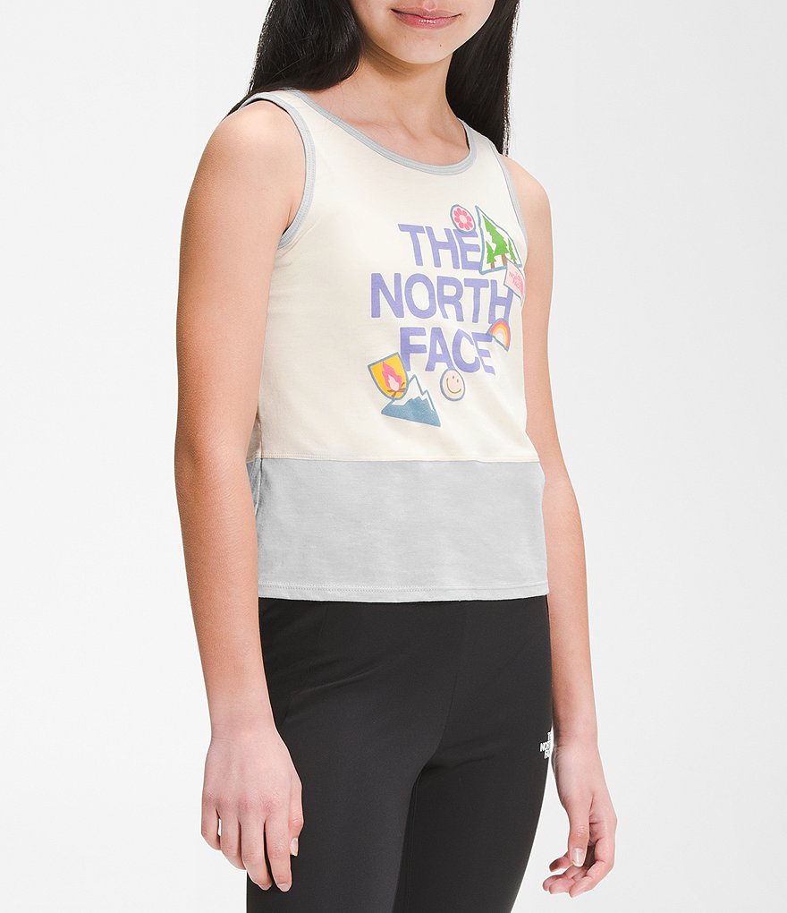 The North Face Little/Big Girls 5-18 Camping Logo Tank Top