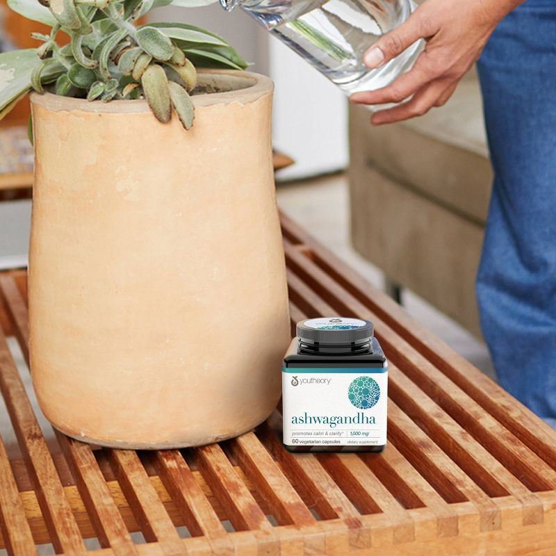 Youtheory Ashwagandha Capsules - 60ct