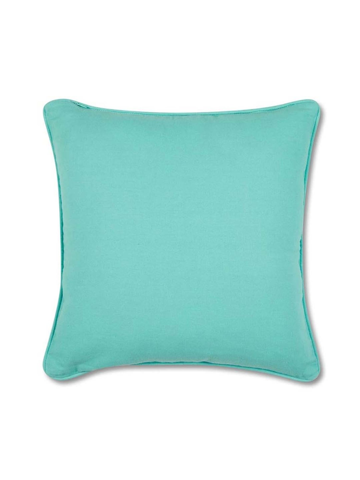 Fabindia Natkhat Red Cotton Kids Cushion Cover