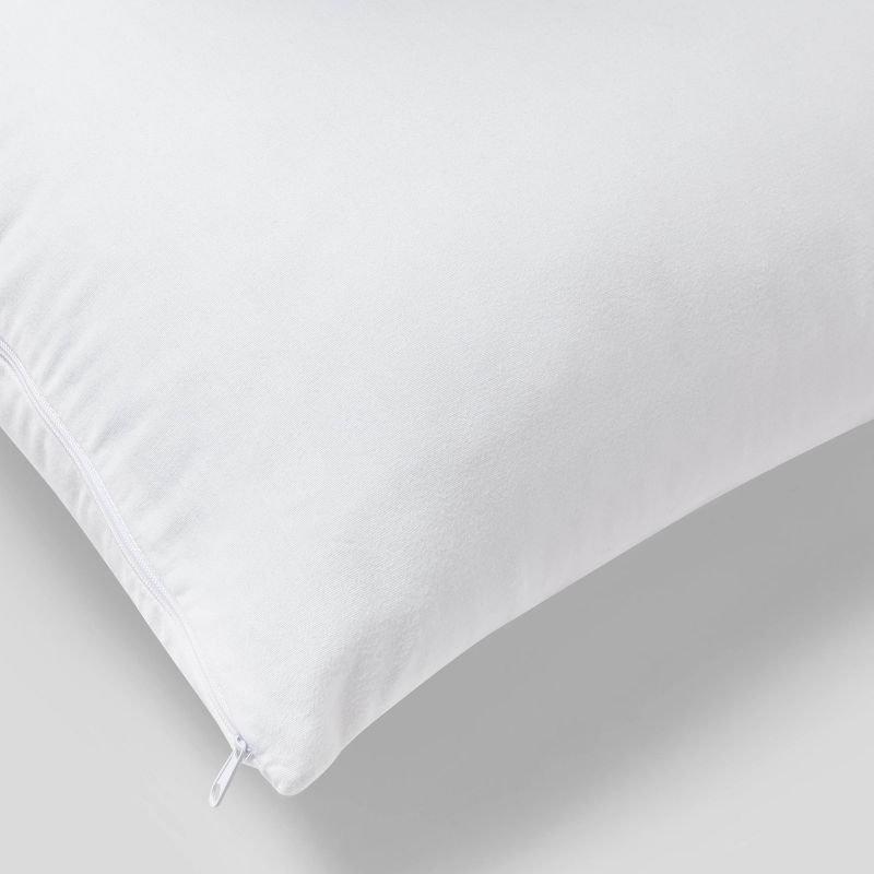 Downlite Soft White Goose Down Hypoallergenic Pillow &ndash; Perfect for Stomach Sleepers Standard