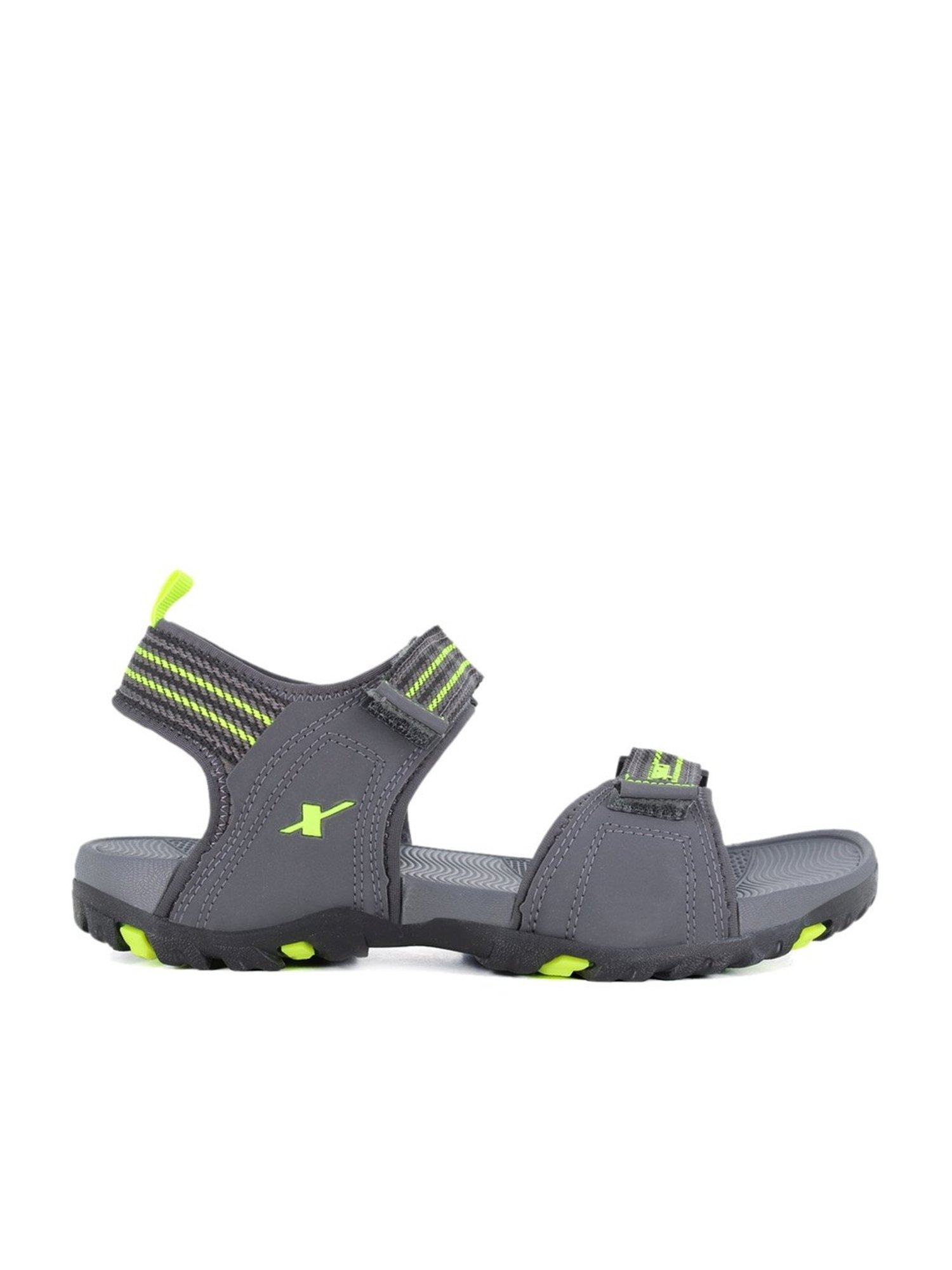 Sparx Men's Dark Grey Floater Sandals