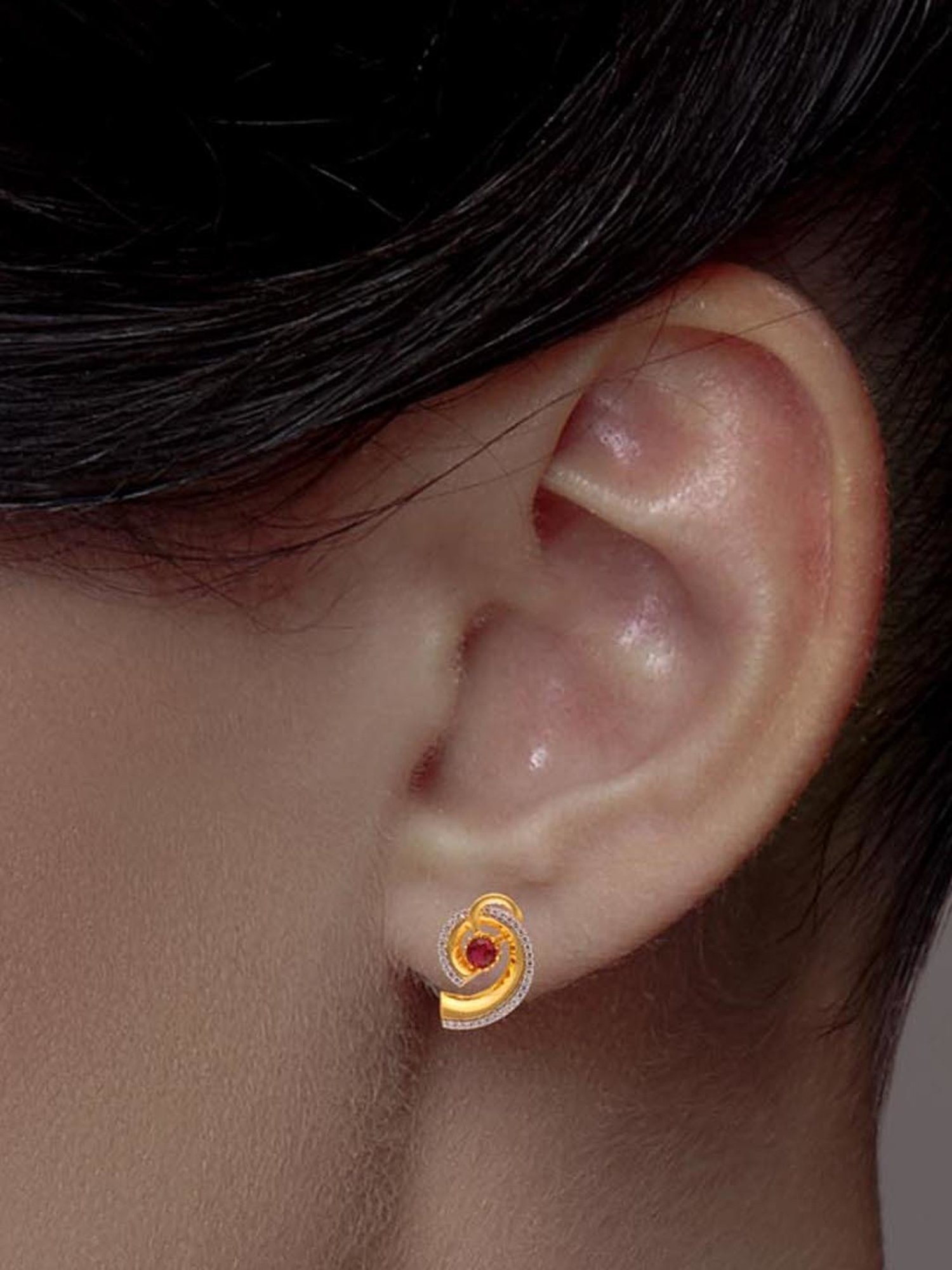 CKC 22k Gold Earrings for Women