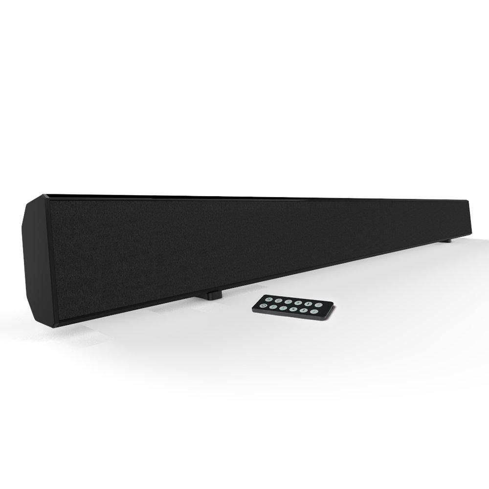 Mighty Rock Sound Bars for TV 30-inch 2.0 Channel Home Theater Speaker Wired and Wireless Surround Stereo Sound Audio for TV with Remote Control