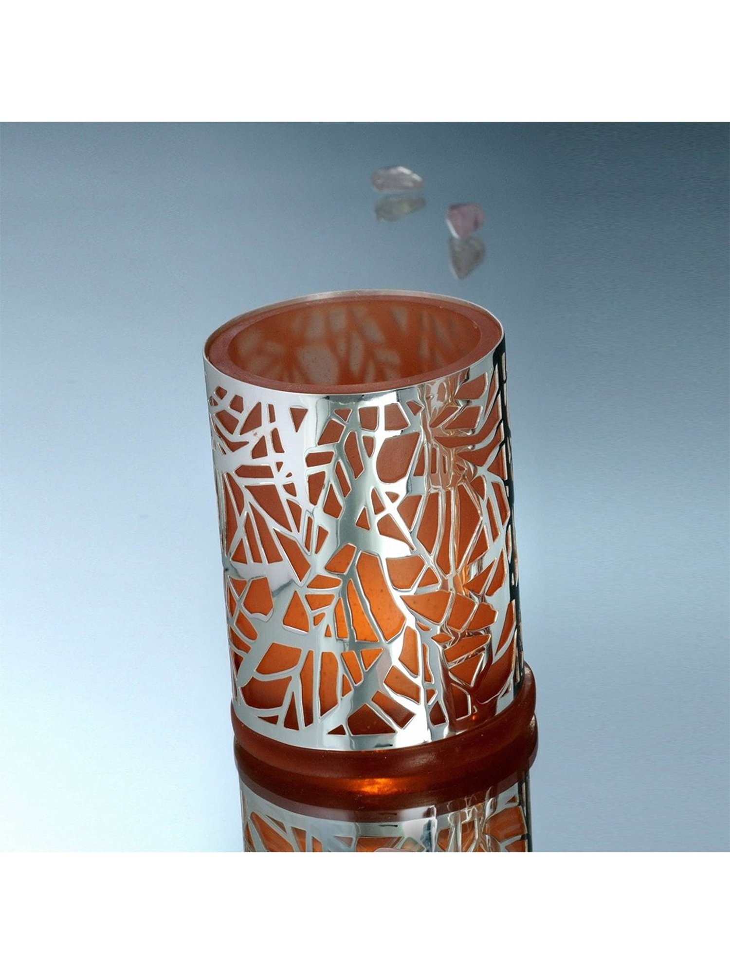 Episode Silver Plated Tea Light Holder Trance - Small