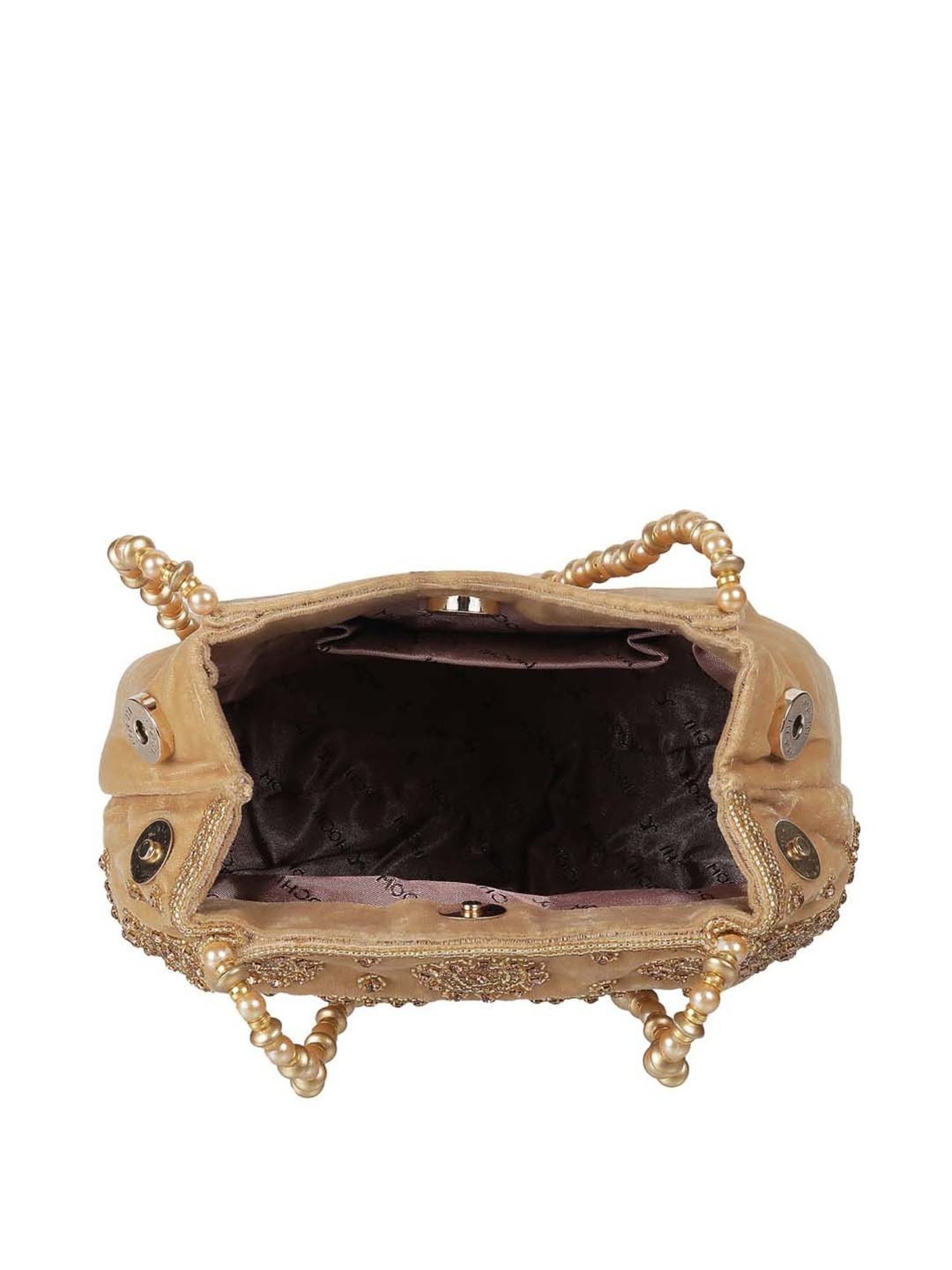 Call It Spring Silver Embellished Potli