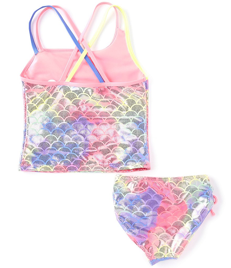 Angel Beach Big Girls 7-16 Magical Ocean Mermaid Two-Piece Swimsuit