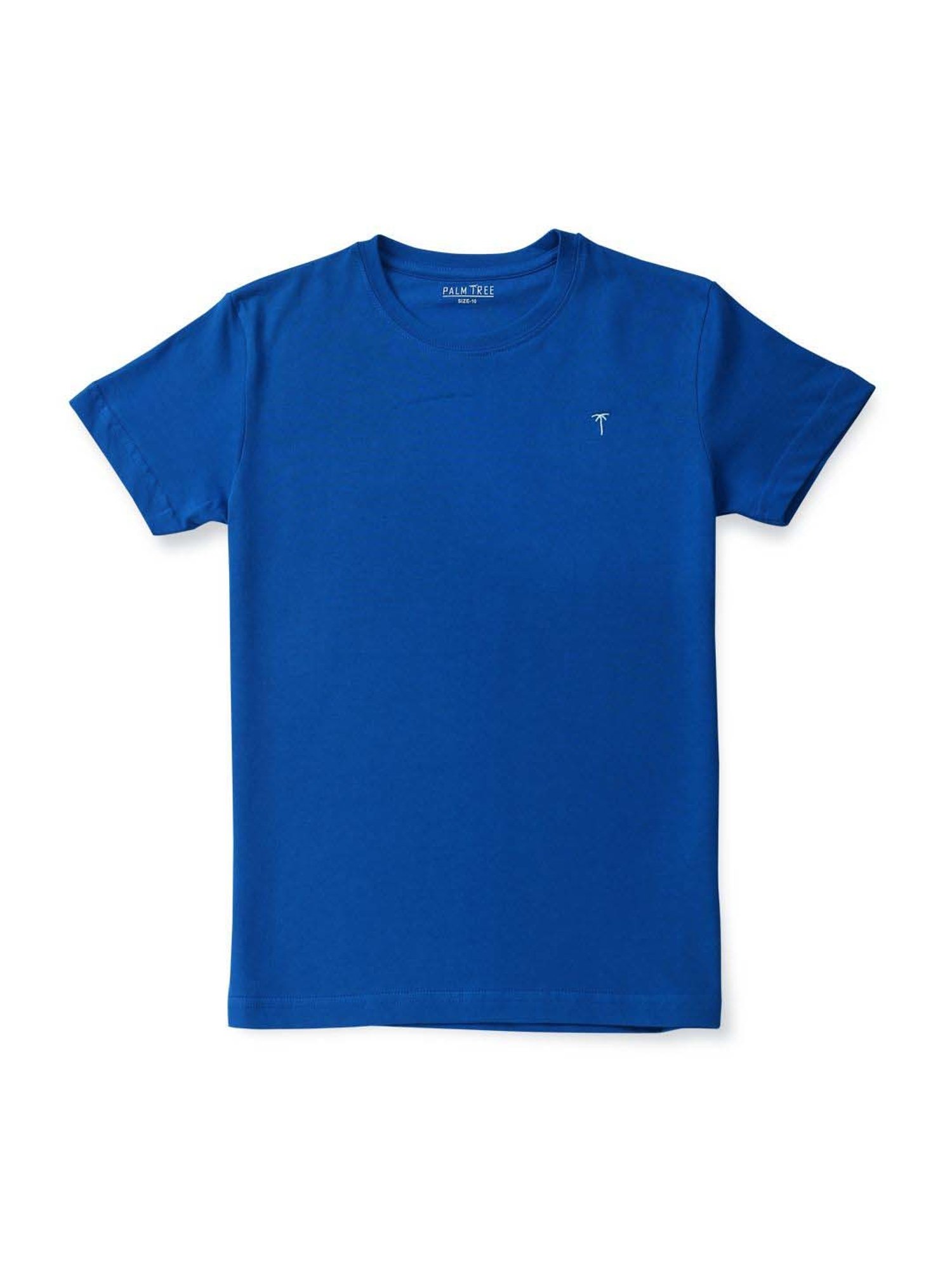 Palm Tree Boys Multicolor Cotton Regular Fit T-Shirt (Pack of 3)