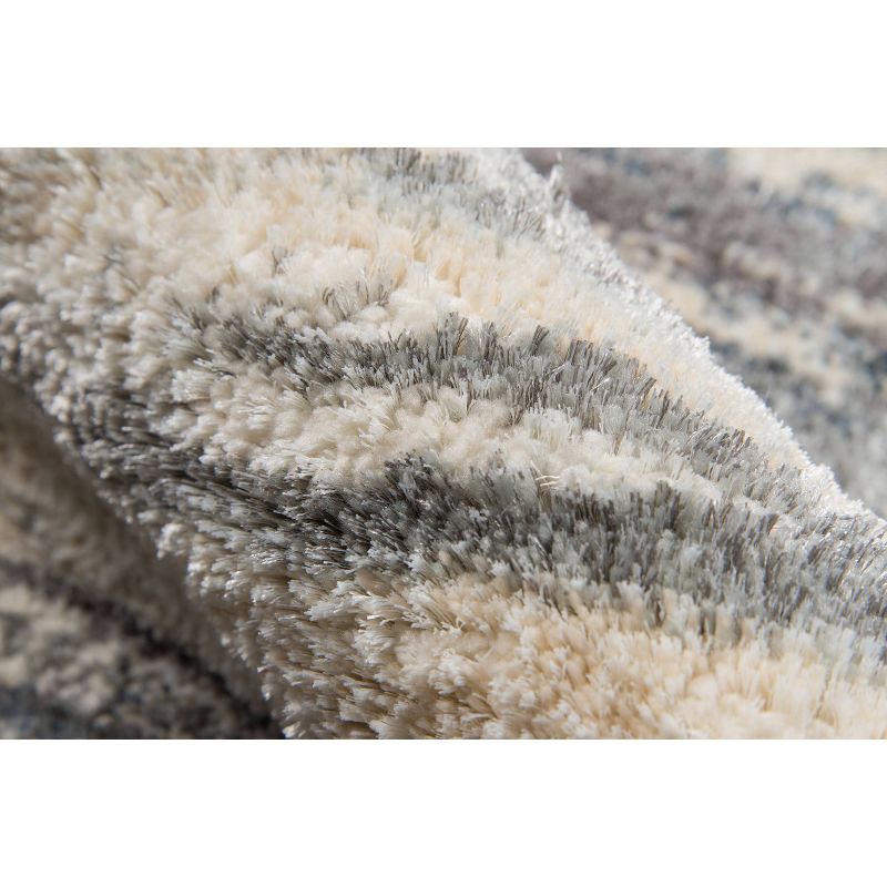 3'11"x5'7" Lima Lana Area Rug Gray - Momeni