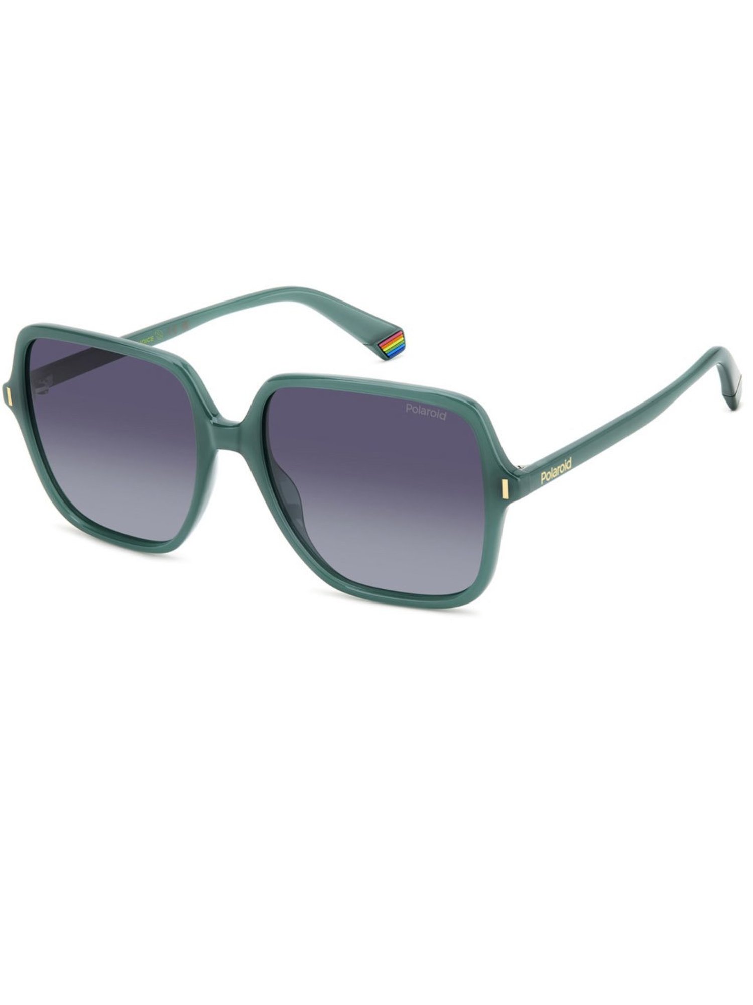 Polaroid Grey Round UV Protection Sunglasses for Women