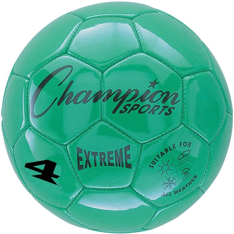 Extreme Series Size 4 Soccer Ball, Green