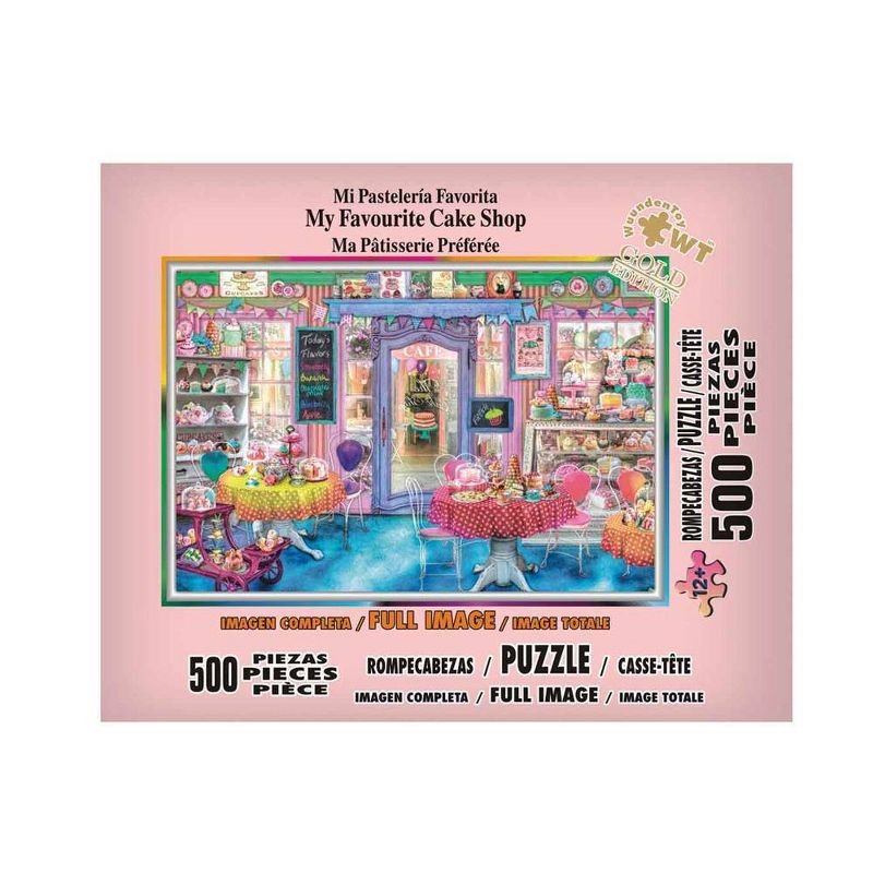 Wuundentoy Gold Edition: My Favourite Cake Shop Jigsaw Puzzle - 500pc