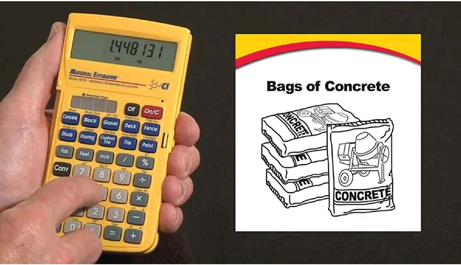 Material Estimator CALCULATED INDUSTRIES 4019