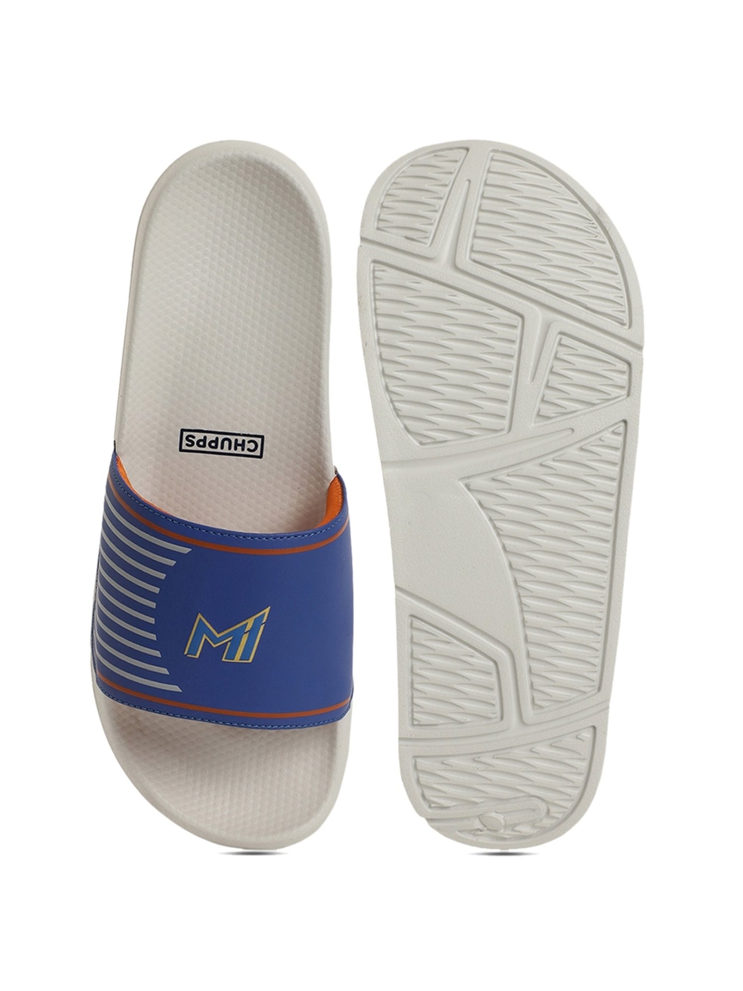 Chupps Men's MI Official Blue Slides