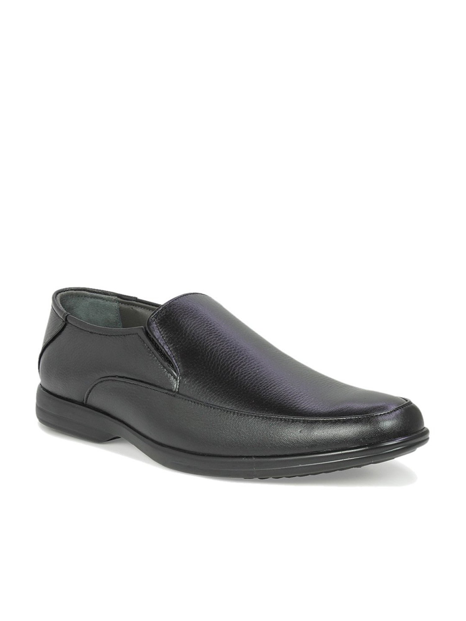 Privo by Inc.5 Men's Black Formal Loafers