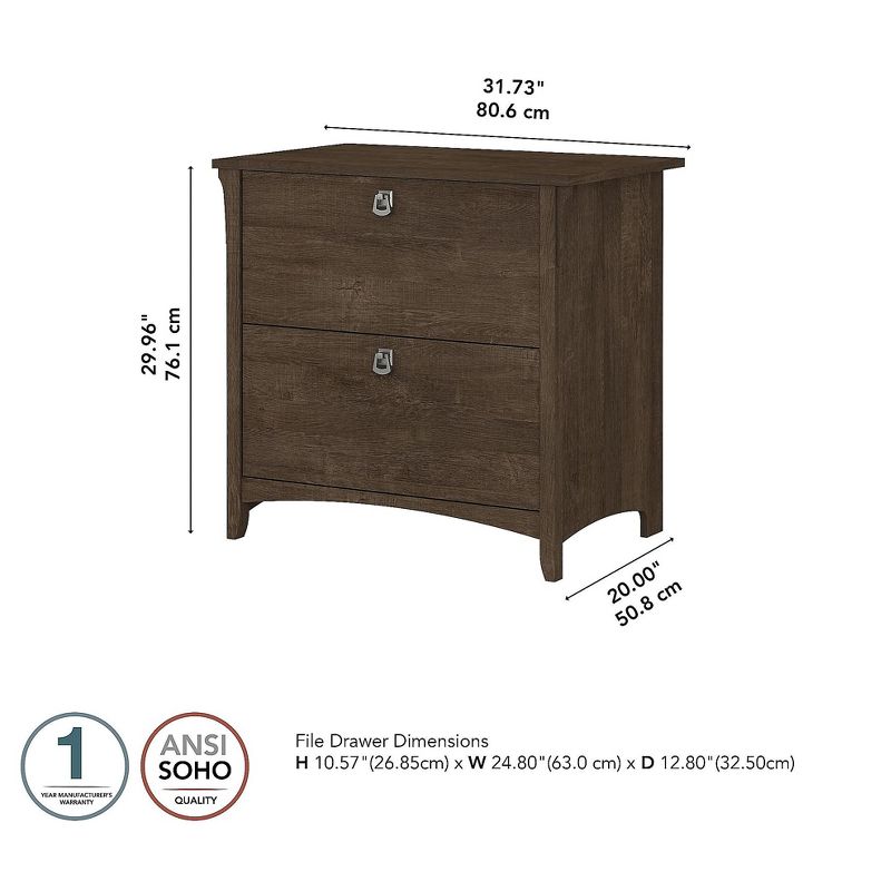 Drina Mobile Locking File Cabinet White - HOMES: Inside + Out