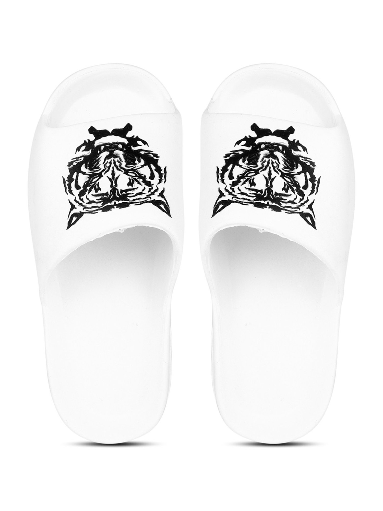 Pampy Angel Men's White Slides