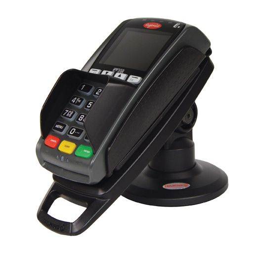 Compact Stand with Secure Key for Ingenico iPP310, iPP320, iPP350 Credit Card Terminal