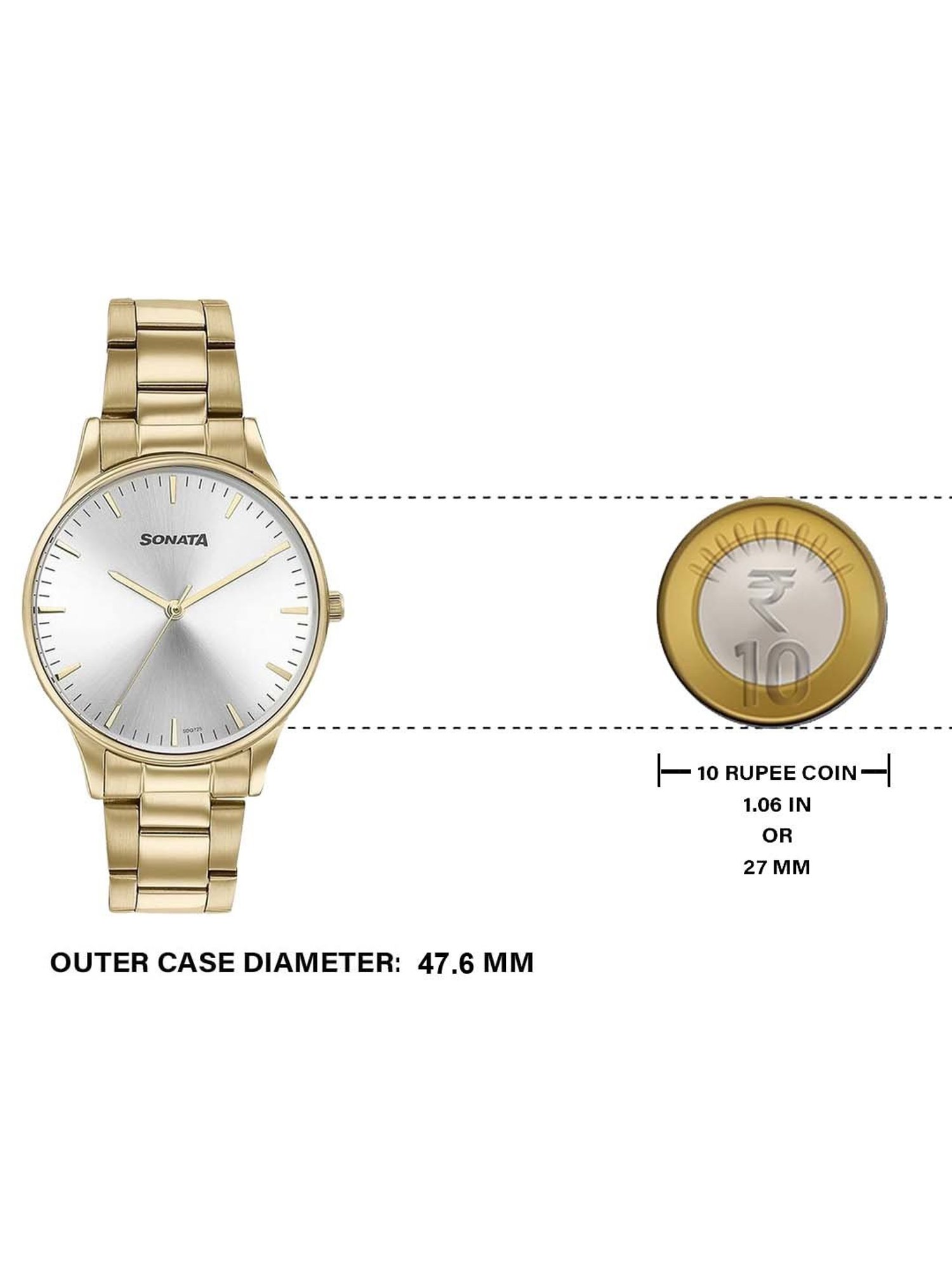 Sonata 77144YM02 Analog Watch for Men