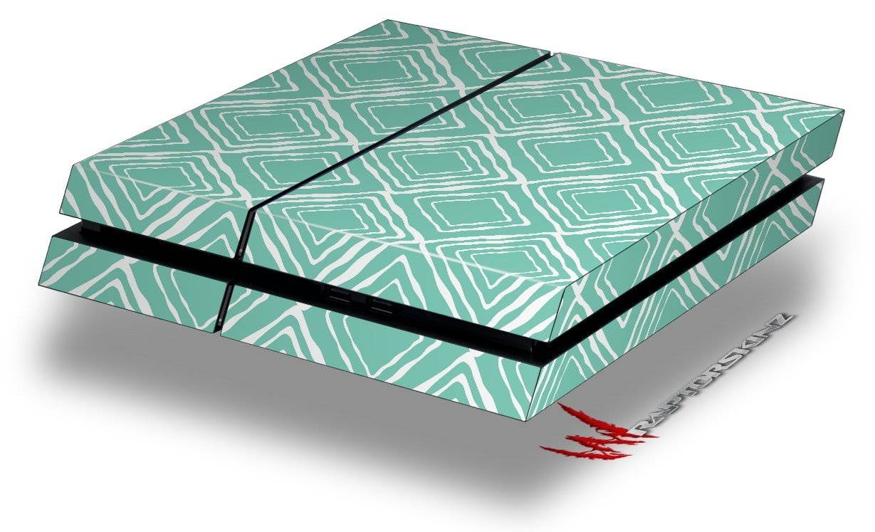 Wavey Seafoam Green - Decal Style Skin fits original PS4 Gaming Console