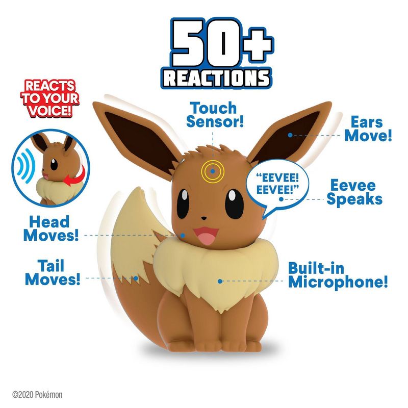 Pokemon - Deluxe Feature Figure (My Partner Eevee)