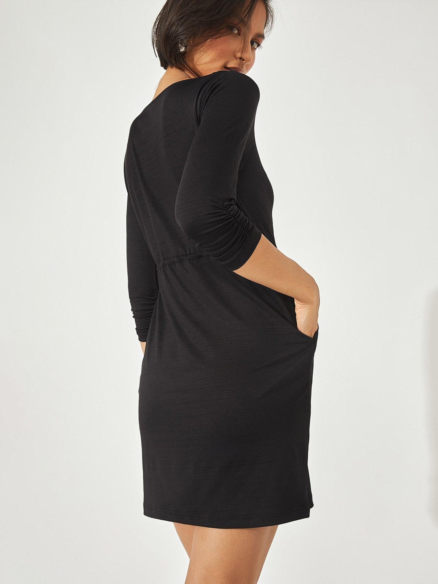 The Label Life Black Shift Dress