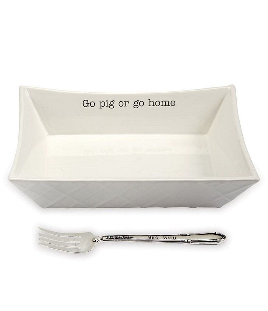 Mud Pie BBQ Serving Set