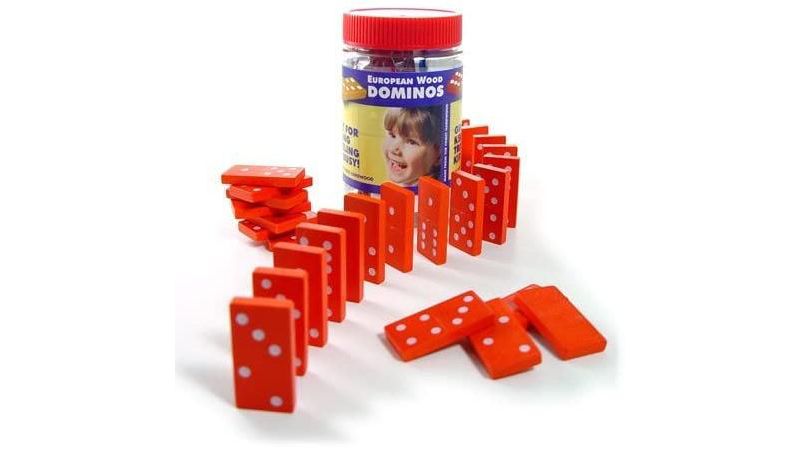 Leisure Learning Dominos - Red