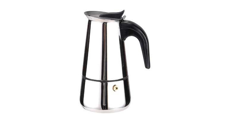 Bialetti 3 Cup Moka Stovetop Espresso Maker - Silver