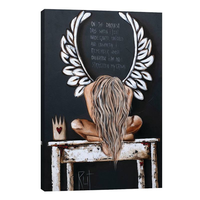 On the Darkest Days by Rut Art Creations Unframed Wall Canvas - iCanvas