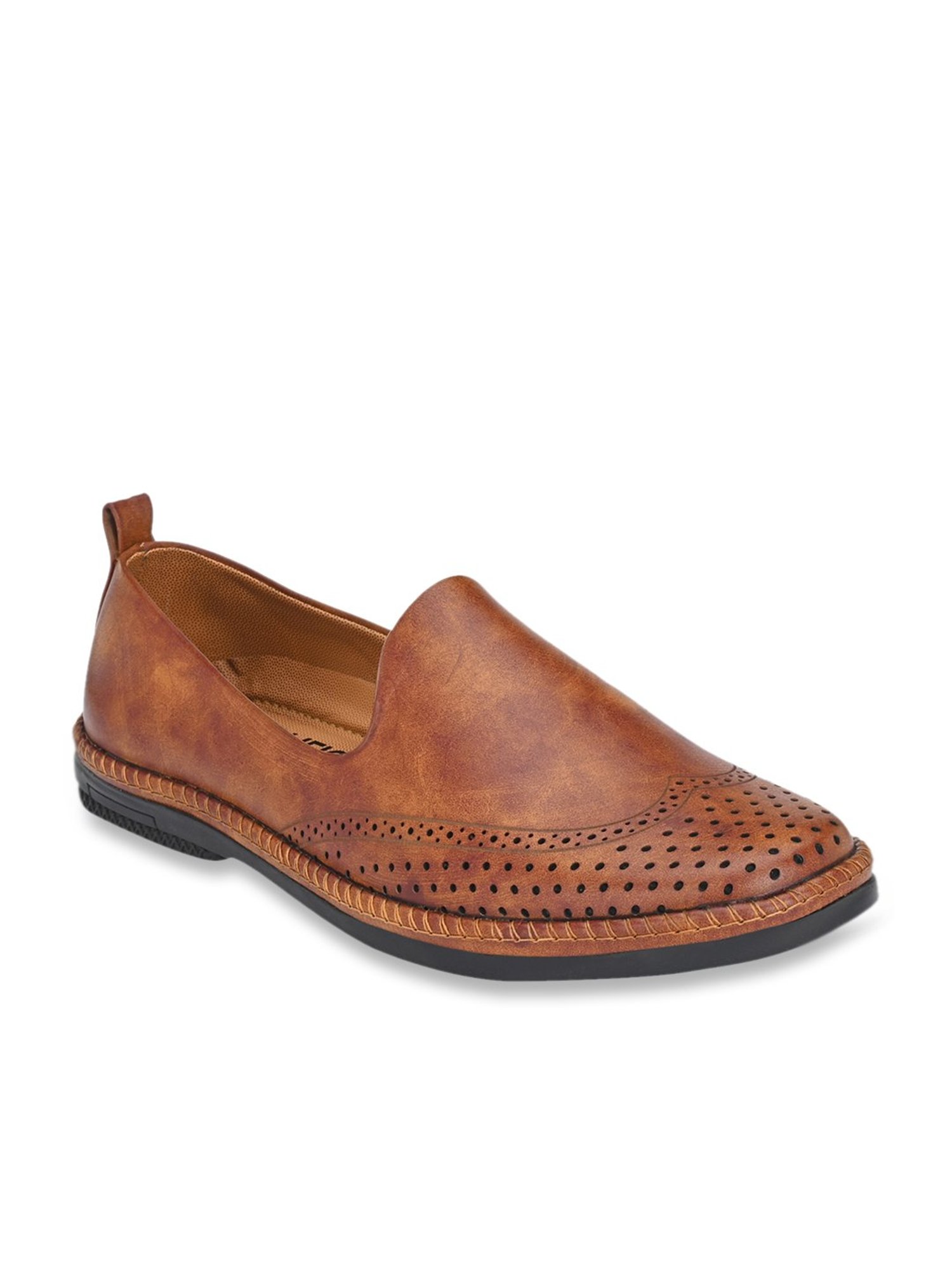 Prolific Men's Tan Casual Slip-Ons