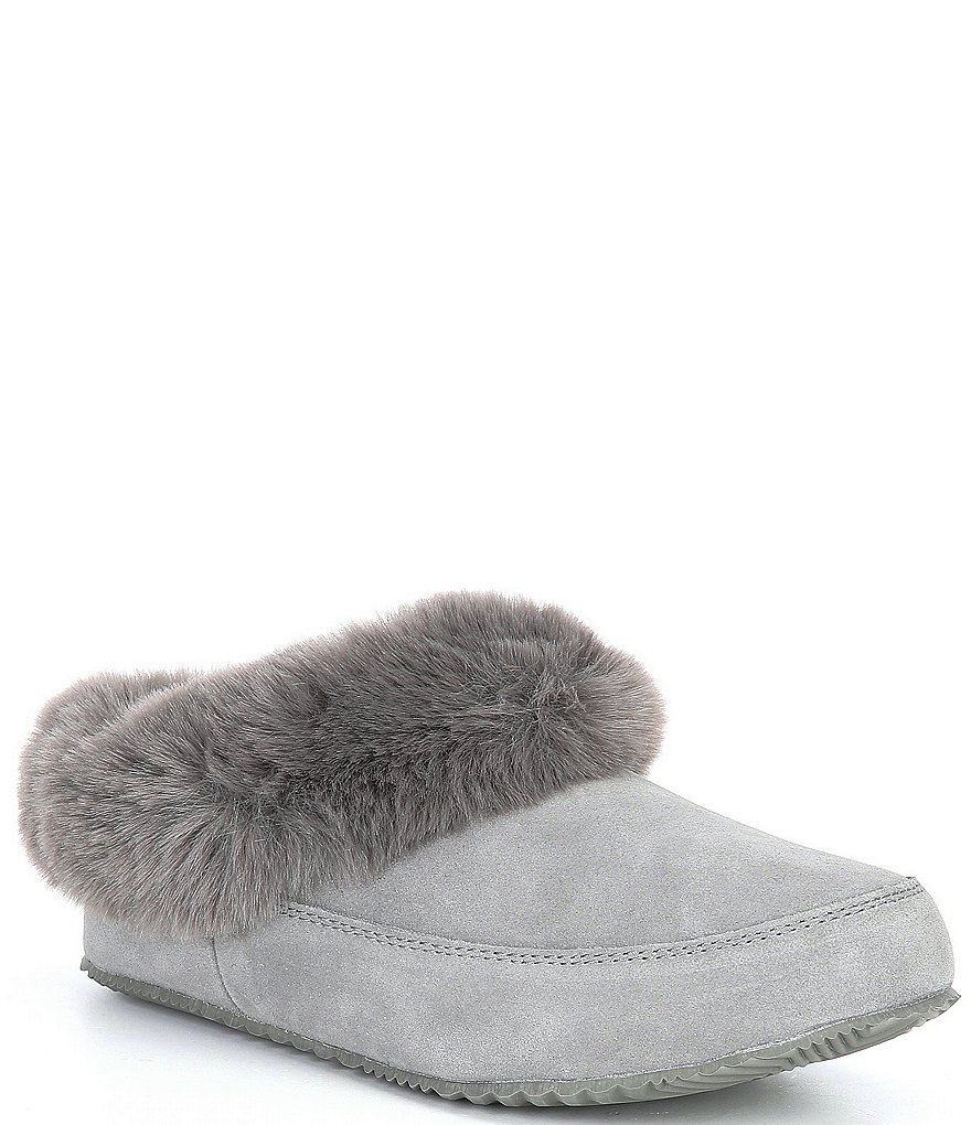 Sorel Go Coffee Run Suede Slippers