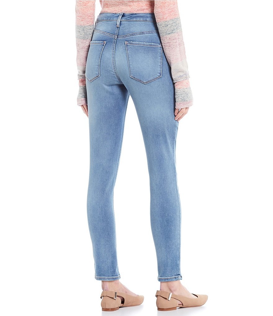 Code Bleu Petite Size High Rise Skinny Ankle Jeans