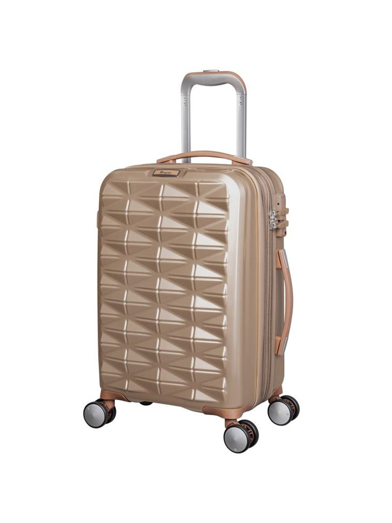 it luggage Certify Gold Cabin 20 inches Expandable Hardsided Trolley Bag with TSA Lock